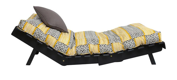 Futon: Wooden Single Futon Sofa Cum Bed