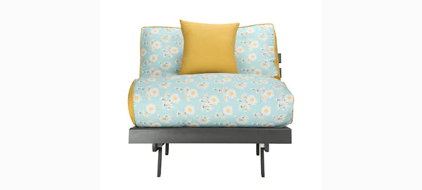 Futon: Wooden Single Futon Sofa Cum Bed