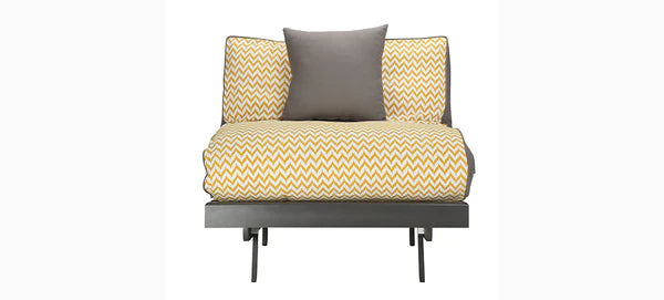 Futon: Wooden Single Futon Sofa Cum Bed