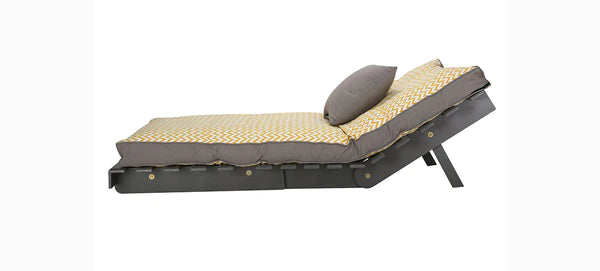 Futon: Wooden Single Futon Sofa Cum Bed