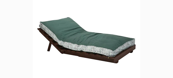 Futon: Wooden Single Futon Sofa Cum Bed