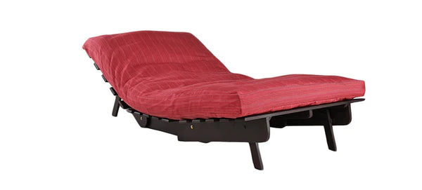 Futon: Wooden Single Futon Sofa Cum Bed