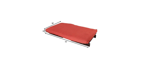 Futon: Wooden Single Futon Sofa Cum Bed
