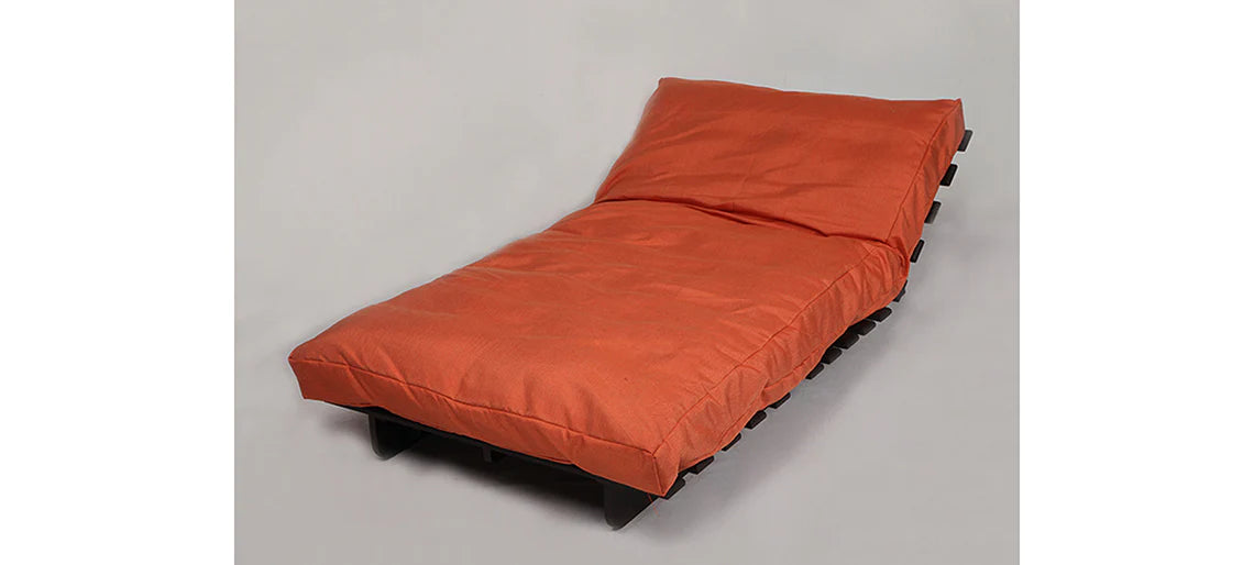Futon: Wooden Single Futon Sofa Cum Bed