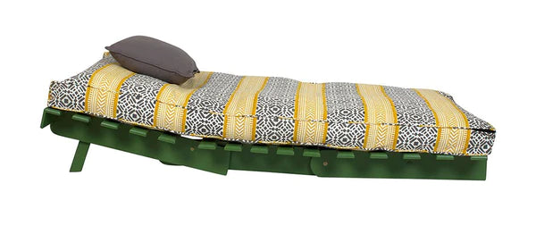 Futon: Wooden Single Futon Sofa Cum Bed