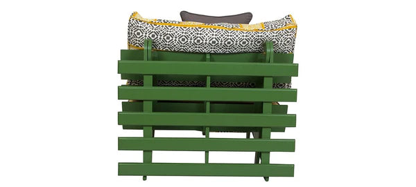 Futon: Wooden Single Futon Sofa Cum Bed