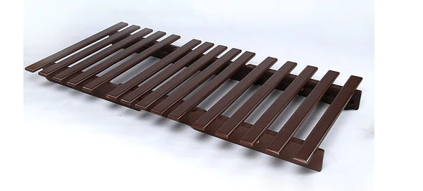 Futon: Wooden Single Futon Sofa Cum Bed
