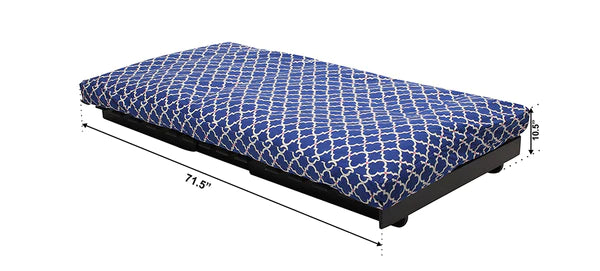 Futon: Wooden Single Futon Sofa Cum Bed