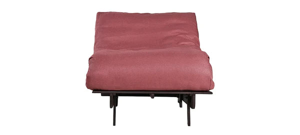 Futon: Wooden Single Futon Sofa Cum Bed