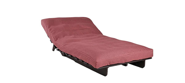 Futon: Wooden Single Futon Sofa Cum Bed
