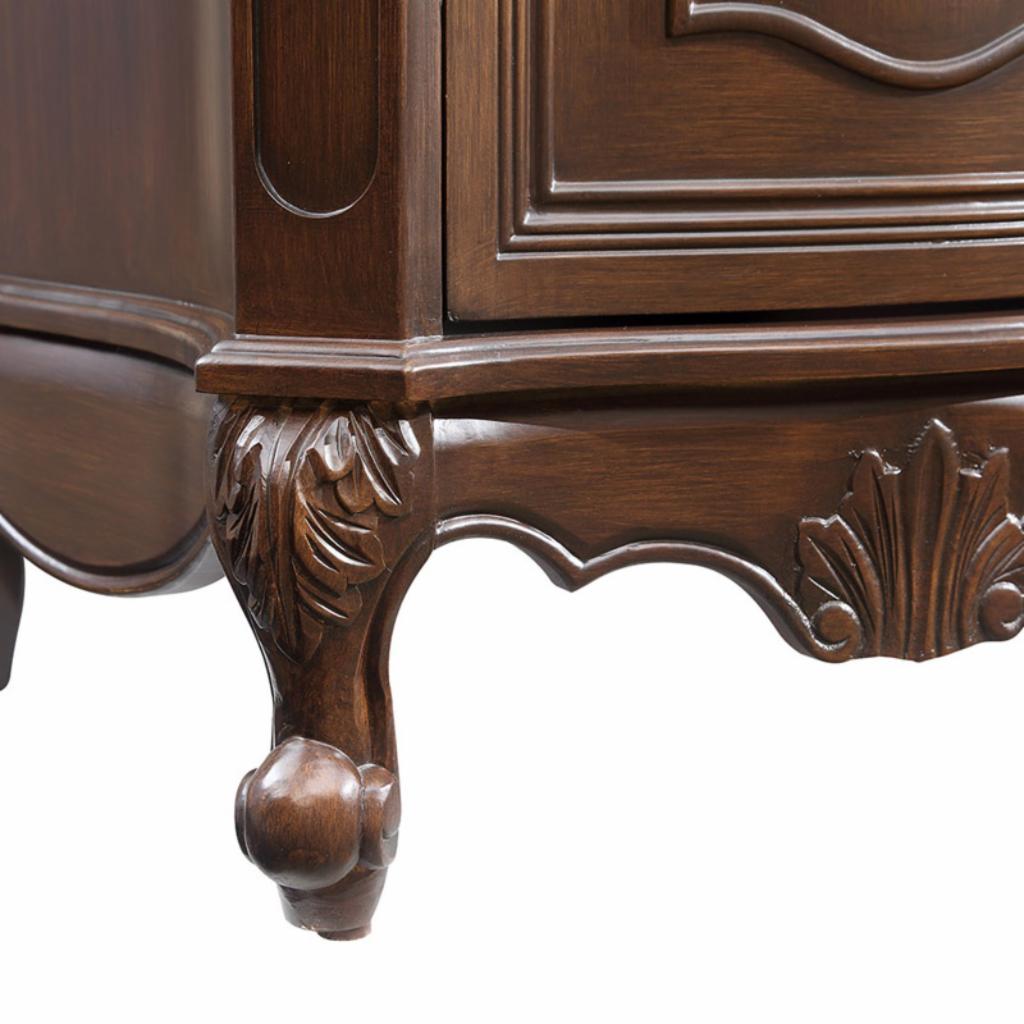 Single Sink Vanities: 24 in. Coffee Single Bathroom Vanity
