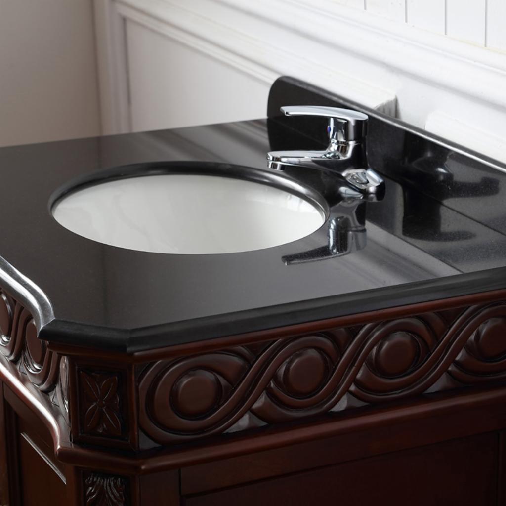 Single Sink Vanities: 30 in. Single Bathroom Vanity