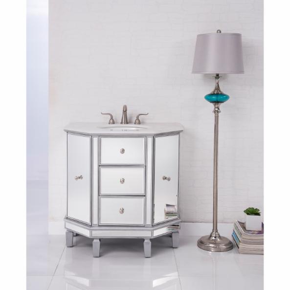Single Sink Vanities: 35 in. Single Bathroom Vanity Base