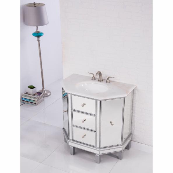 Single Sink Vanities: 35 in. Single Bathroom Vanity Base
