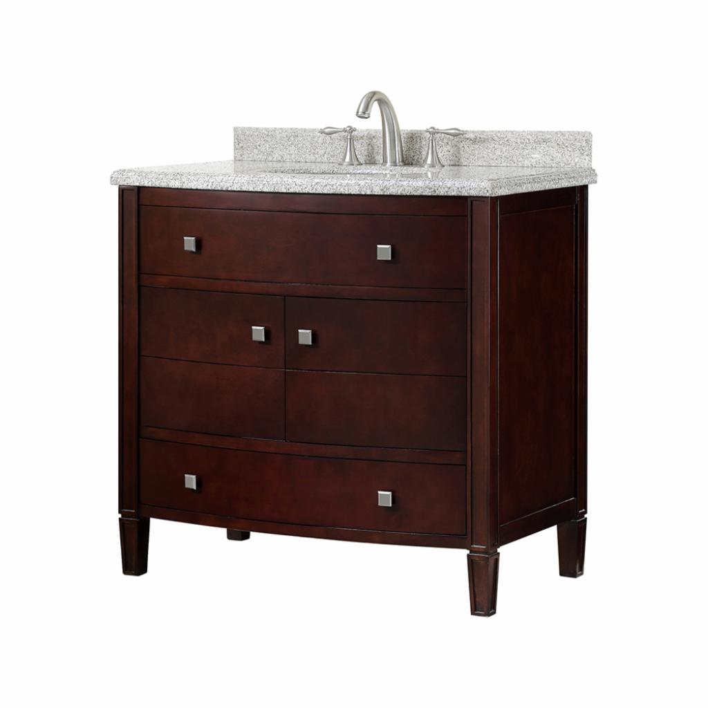 Single Sink Vanities: 36 in. Single Bathroom Vanity