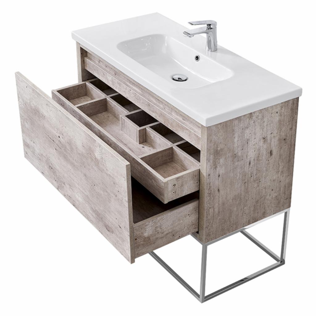 Single Sink Vanities: 40 in. Single Sink Bathroom Vanity