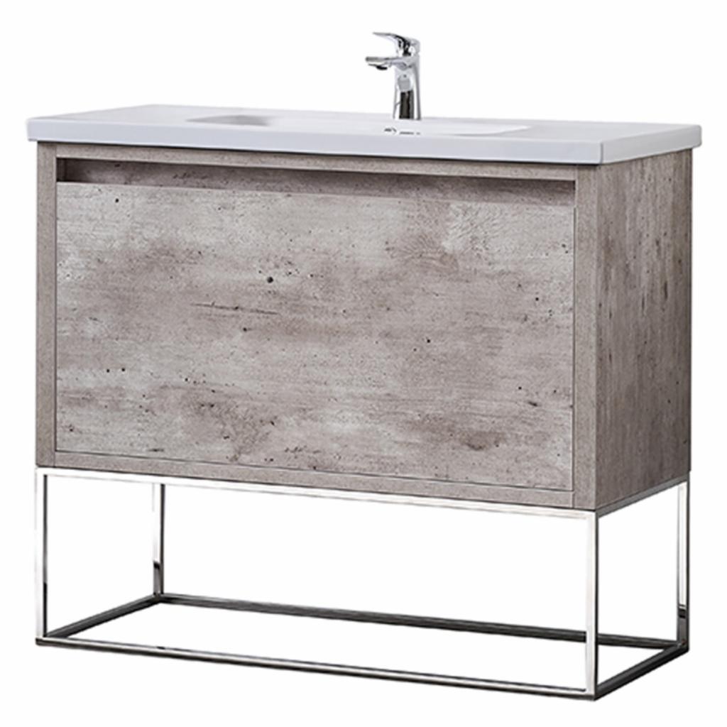 Single Sink Vanities: 40 in. Single Sink Bathroom Vanity