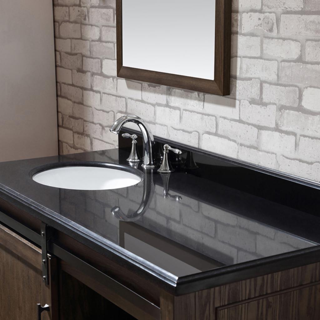 Single Sink Vanities: 48 in. Single Bathroom Vanity