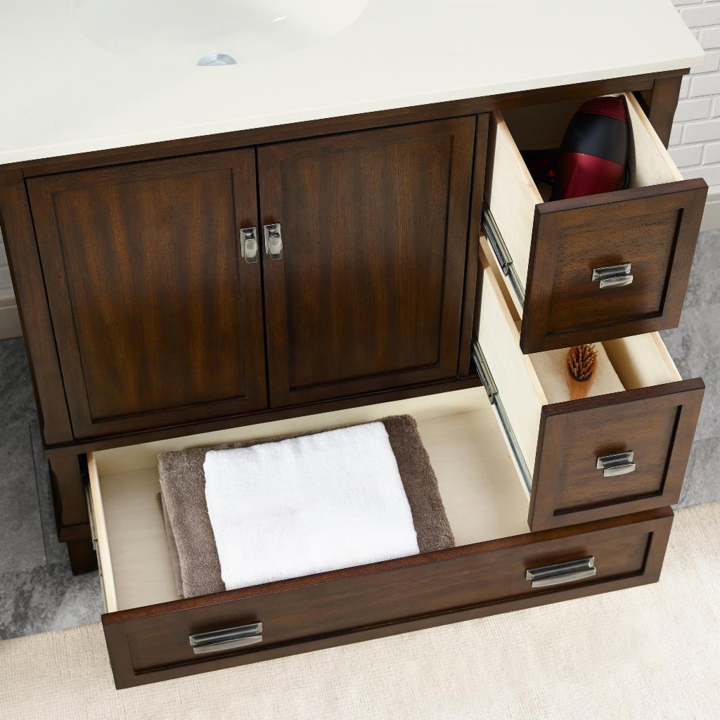 Single Sink Vanities: Free Standing Single Vanity