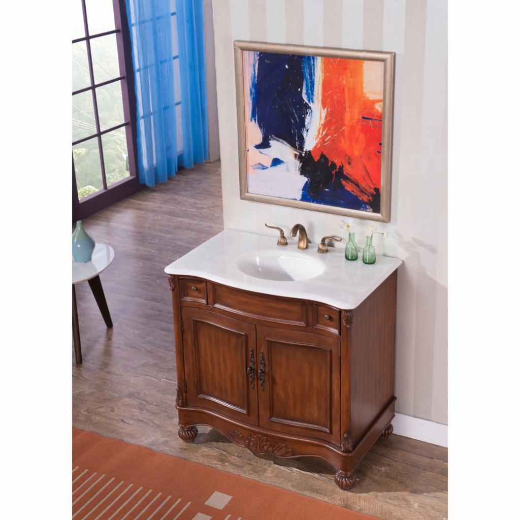 Single Sink Vanities: Single Bathroom Vanity Base