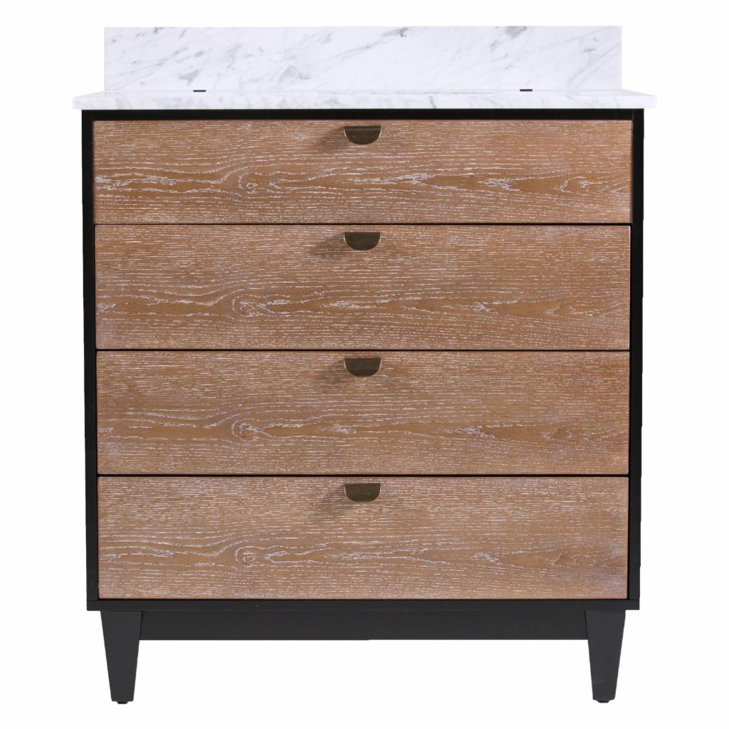 Single Sink Vanities: Vanity Sink with Marble Top