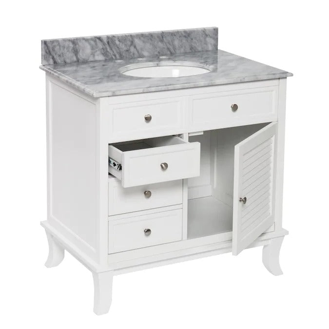Single Sink Vanities: White Vanity Sink
