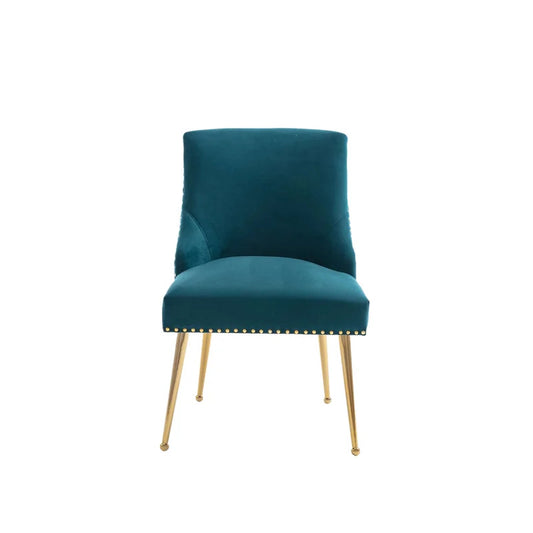 Slipper Chair: 21.57'' Wide Velvet Slipper Chair