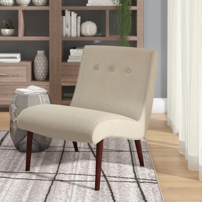 Slipper Chair: 25'' Wide Slipper Chair