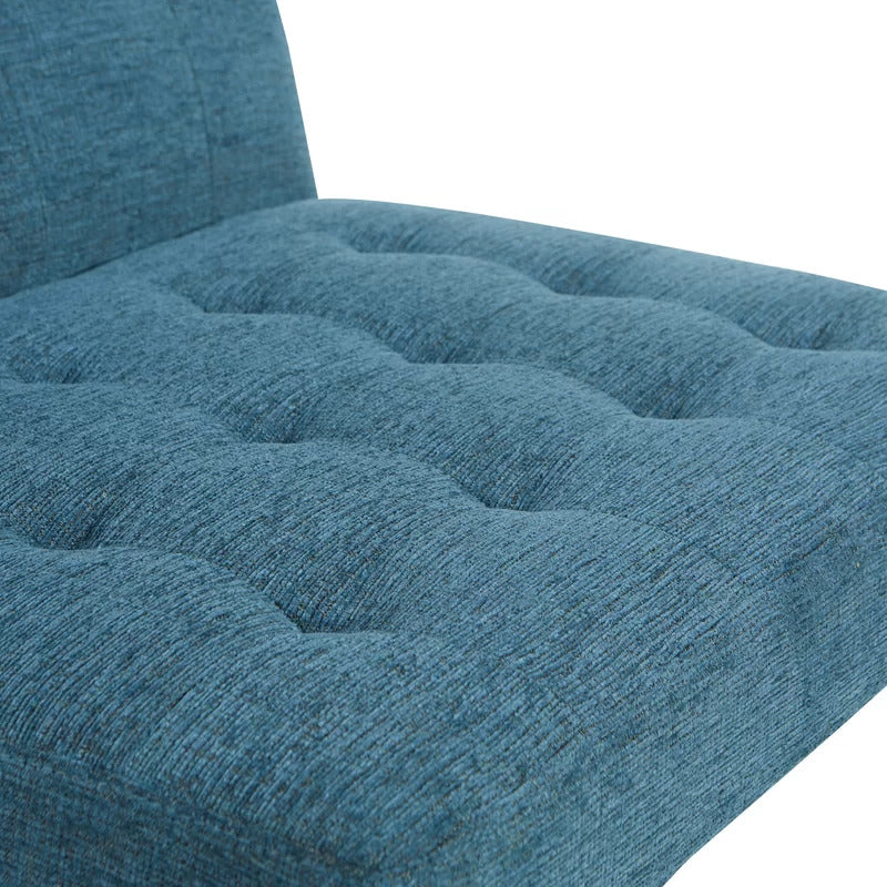Slipper Chair: 26.5'' Wide Tufted Slipper Chair