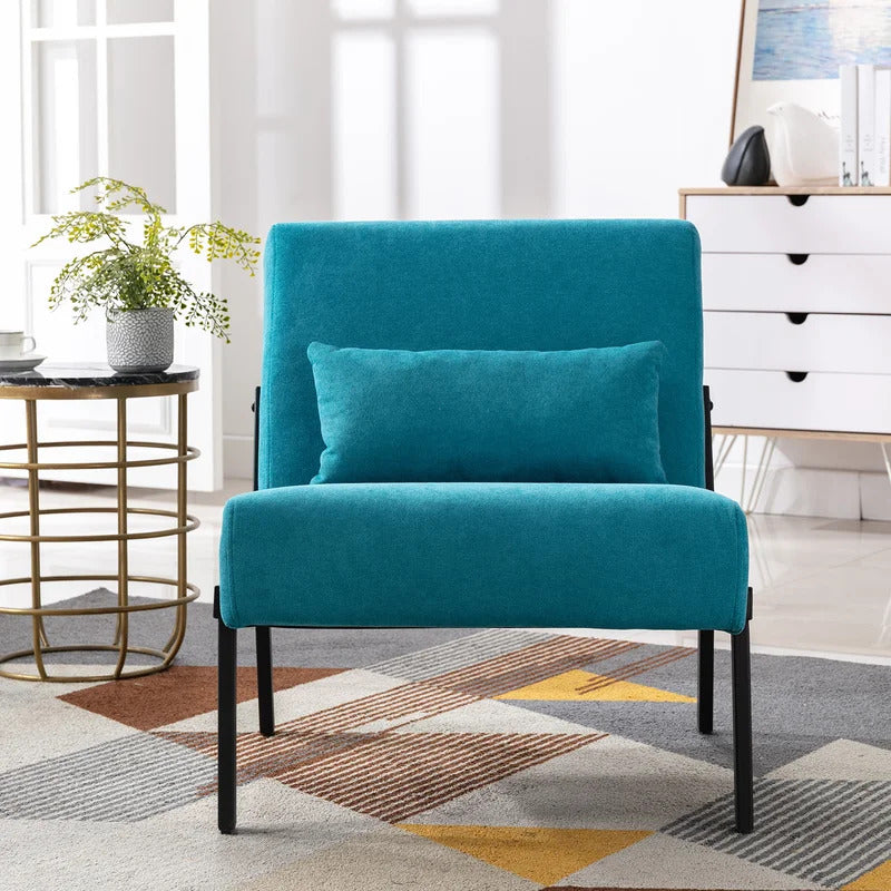 Slipper Chair: 26'' Wide Tufted Slipper Chair