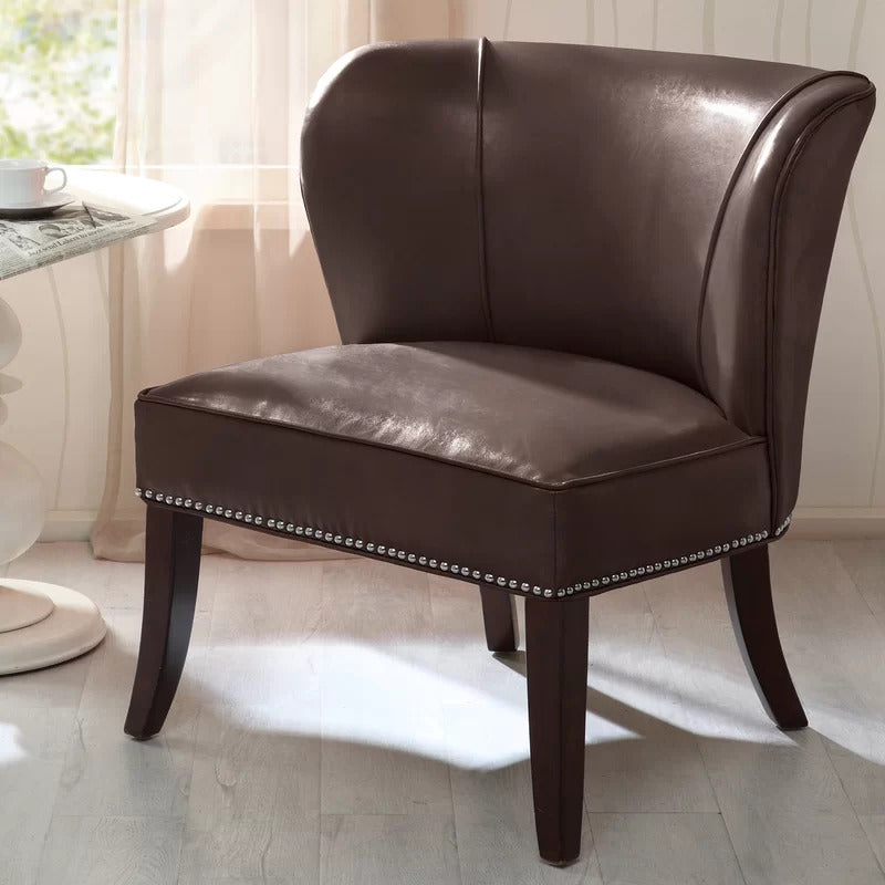 Slipper Chair: 30.75'' Wide Slipper Chair