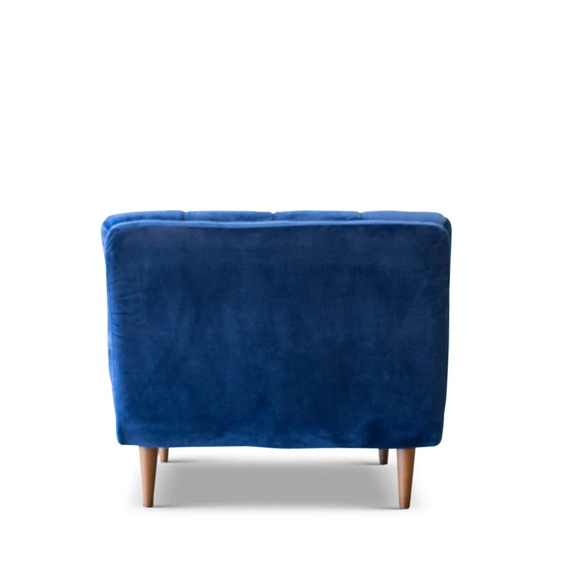Slipper Chair: 35.4'' Wide Tufted Slipper Chair
