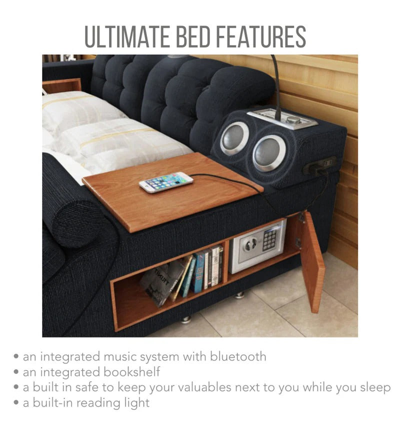 Smart Bed HUNK Tech Smart Ultimate Bed High Tech Furniture