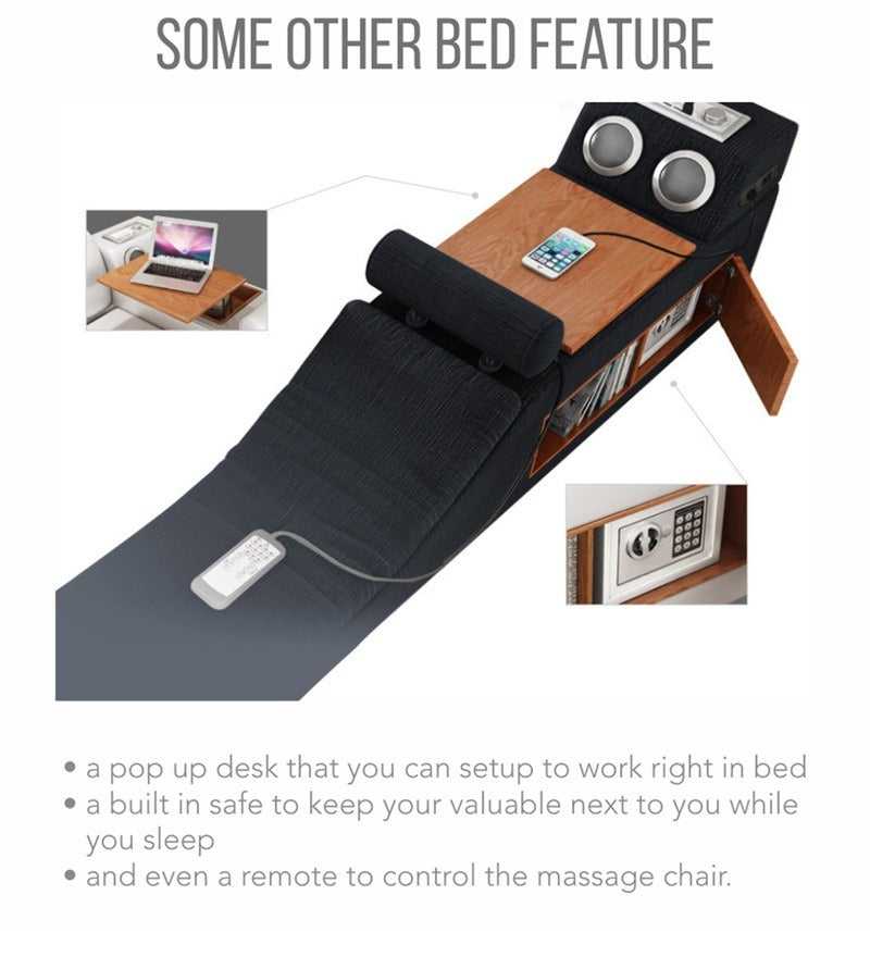 Smart Bed HUNK Tech Smart Ultimate Bed High Tech Furniture