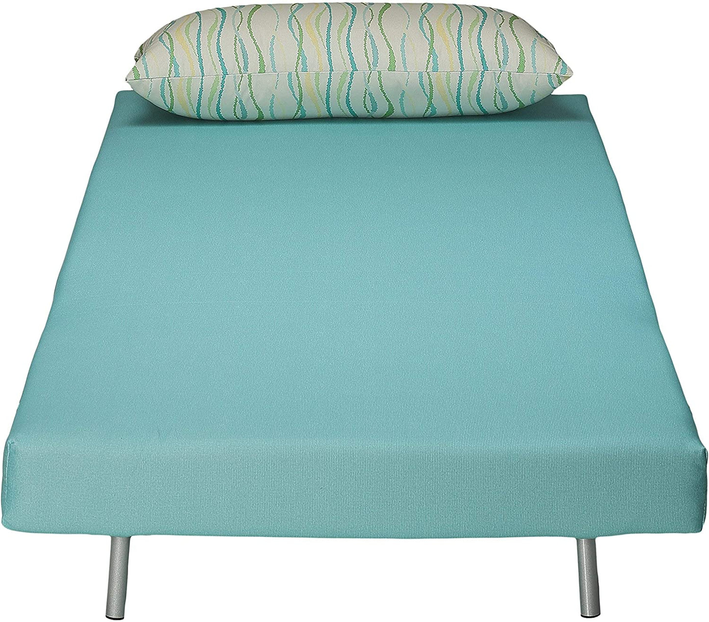 Sofa Cum Beds Accent Chair futon, Aqua Blue