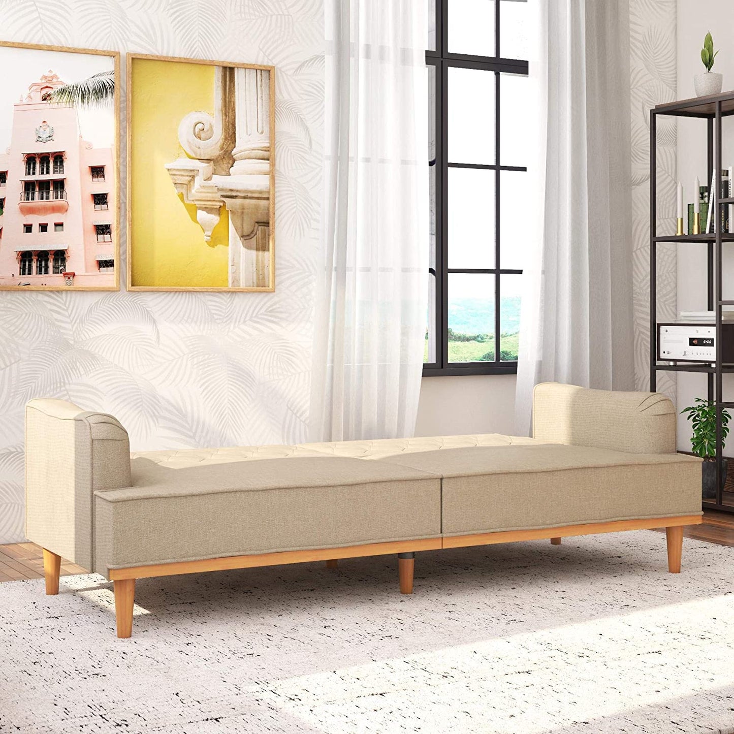 Sofa Cum Beds: Convertible Sofa Bed Futon,