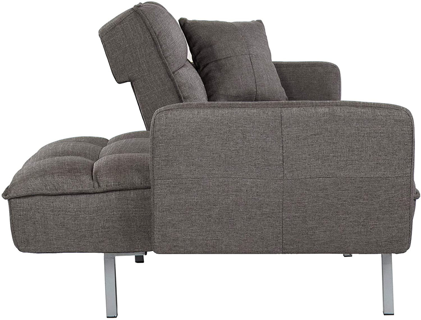 Sofa Cum Beds Fabric Split back Living Room Sleeper Futon