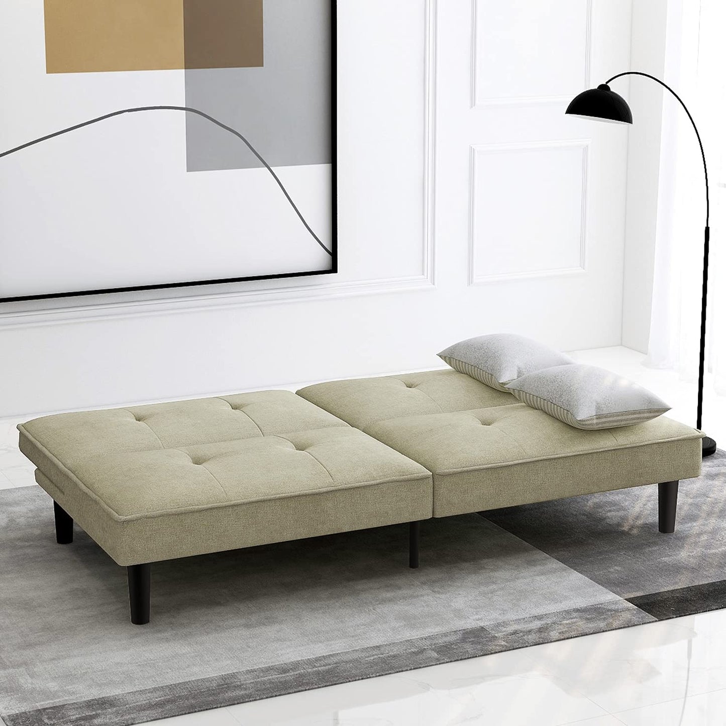 Sofa Cum Beds Sleeper Couch Daybed for Studio, Apartment