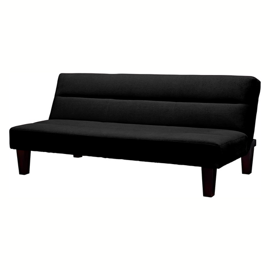 Sofa Cum Beds Sofa sleeper with microfiber cover  Black
