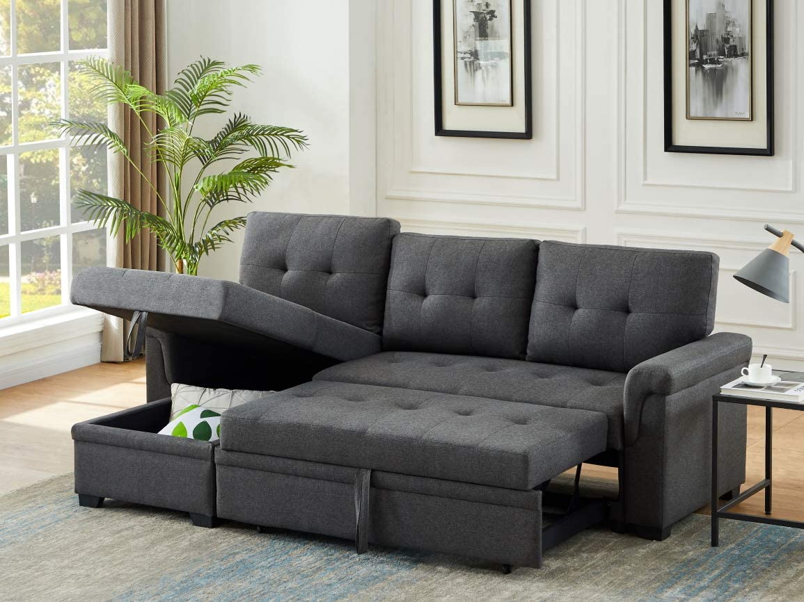 L Shape Sofa : Sleeper Sectional Sofa