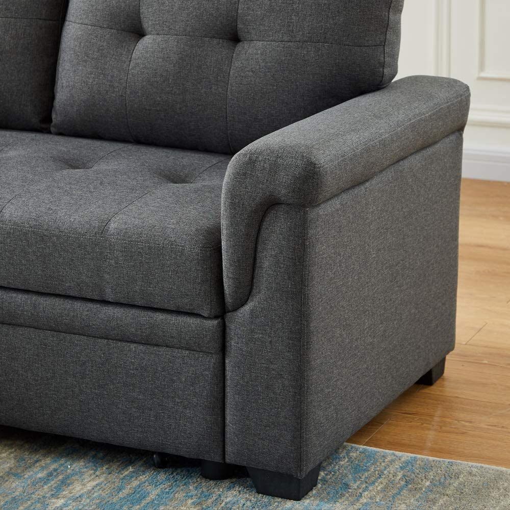 L Shape Sofa : Sleeper Sectional Sofa