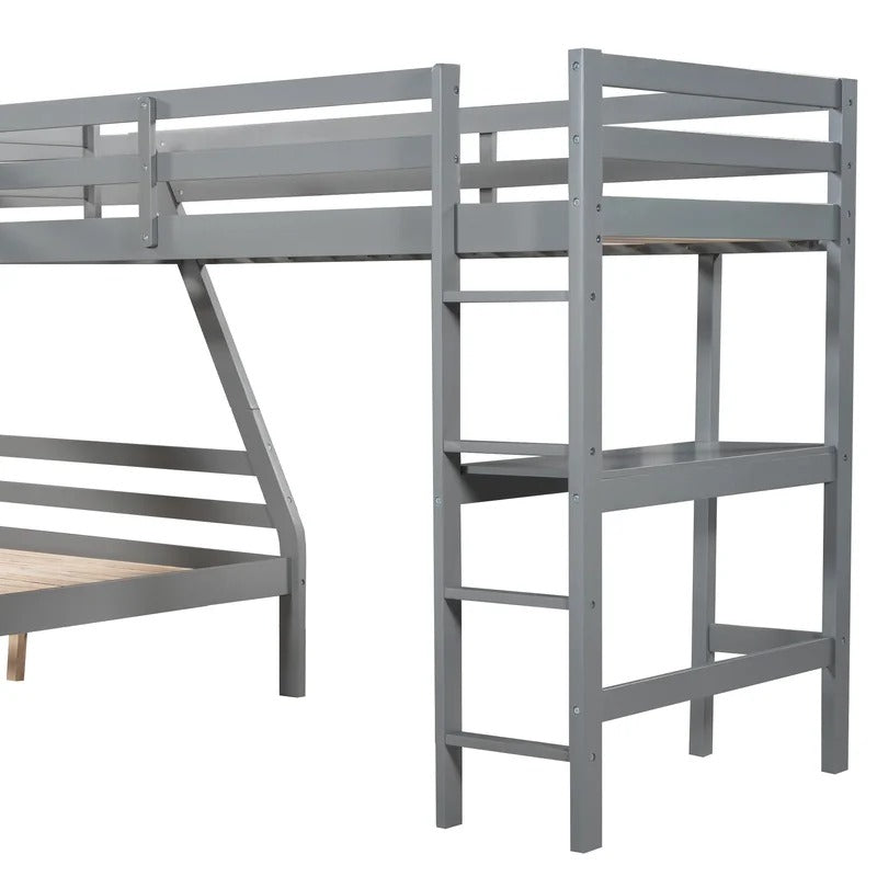 Bunk Bed: Standard Bunk Bed with Trundle