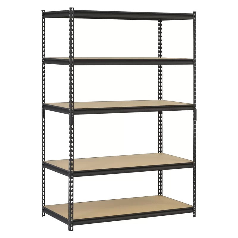 Display Unit: Steel Display Rack With Shelves
