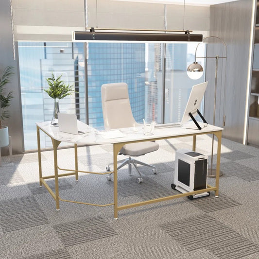 Computer Table: Stone 66.1'' Computer Desk