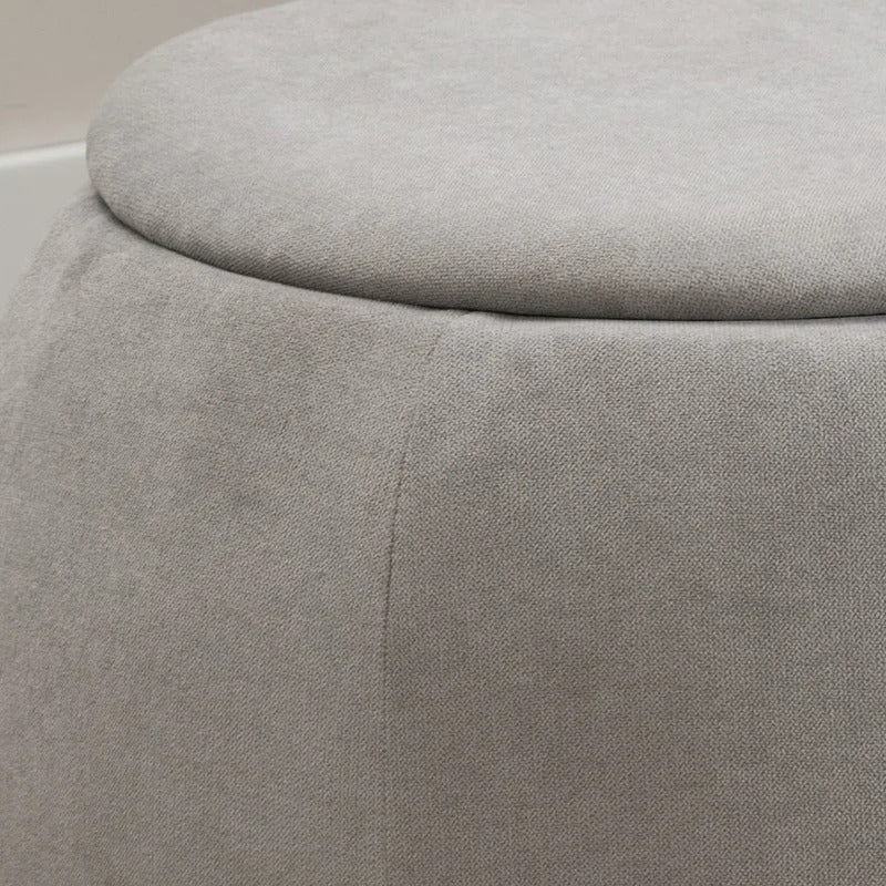 Storage Ottomans 23.75'' Wide Round Storage Ottoman with Storage