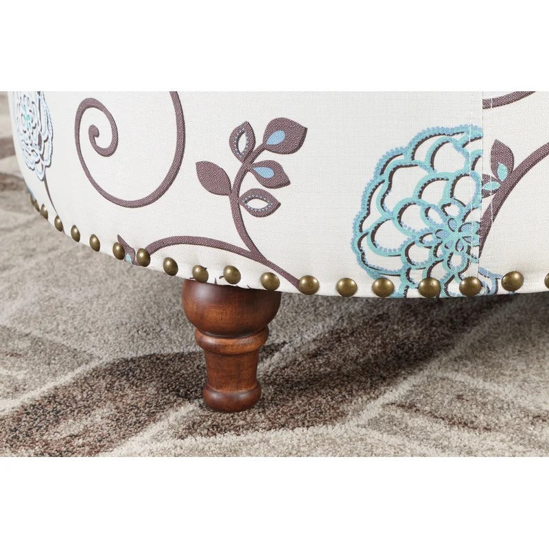 Storage Ottomans 32'' Wide Round Storage Ottoman with Storage