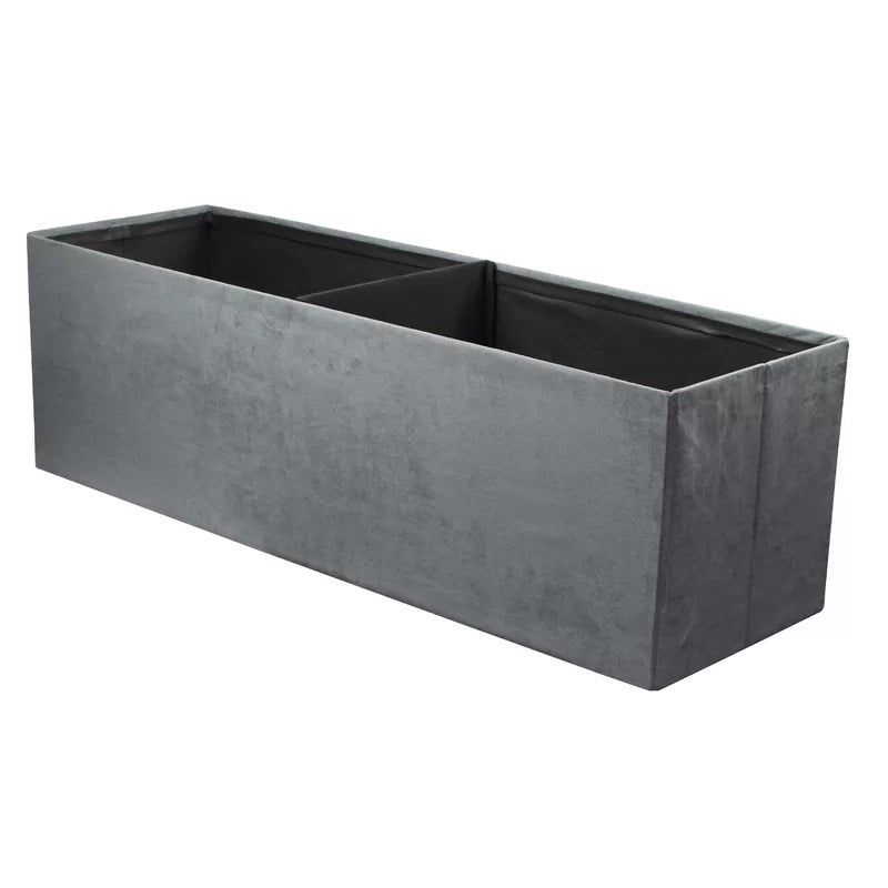 Storage Ottomans 43'' Wide Tufted Rectangle Storage Ottoman with Storage