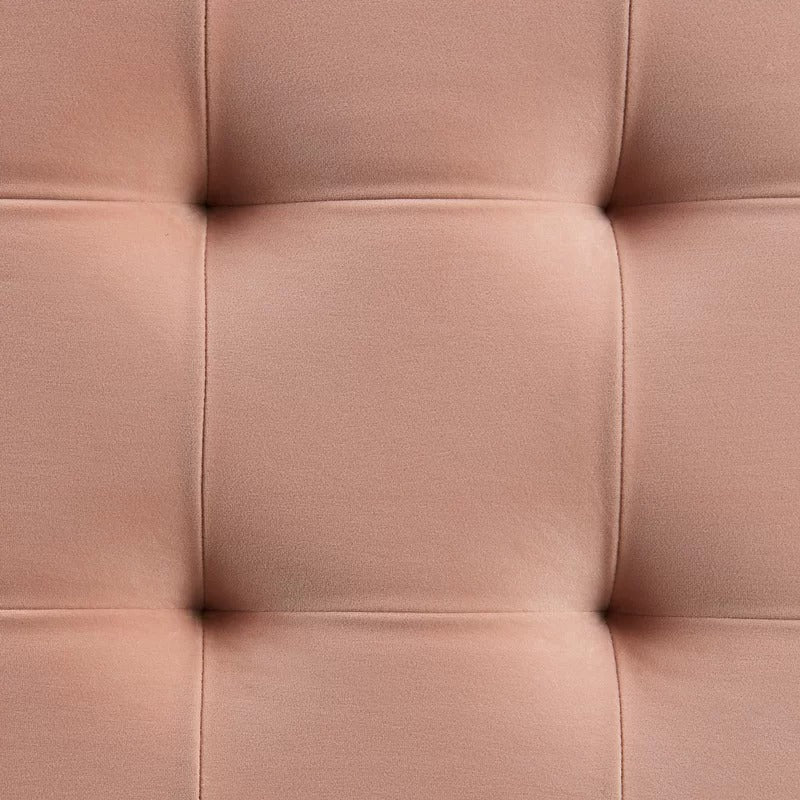 Storage Ottomans: 52'' Wide Velvet Tufted Rectangle Storage Ottoman with Storage