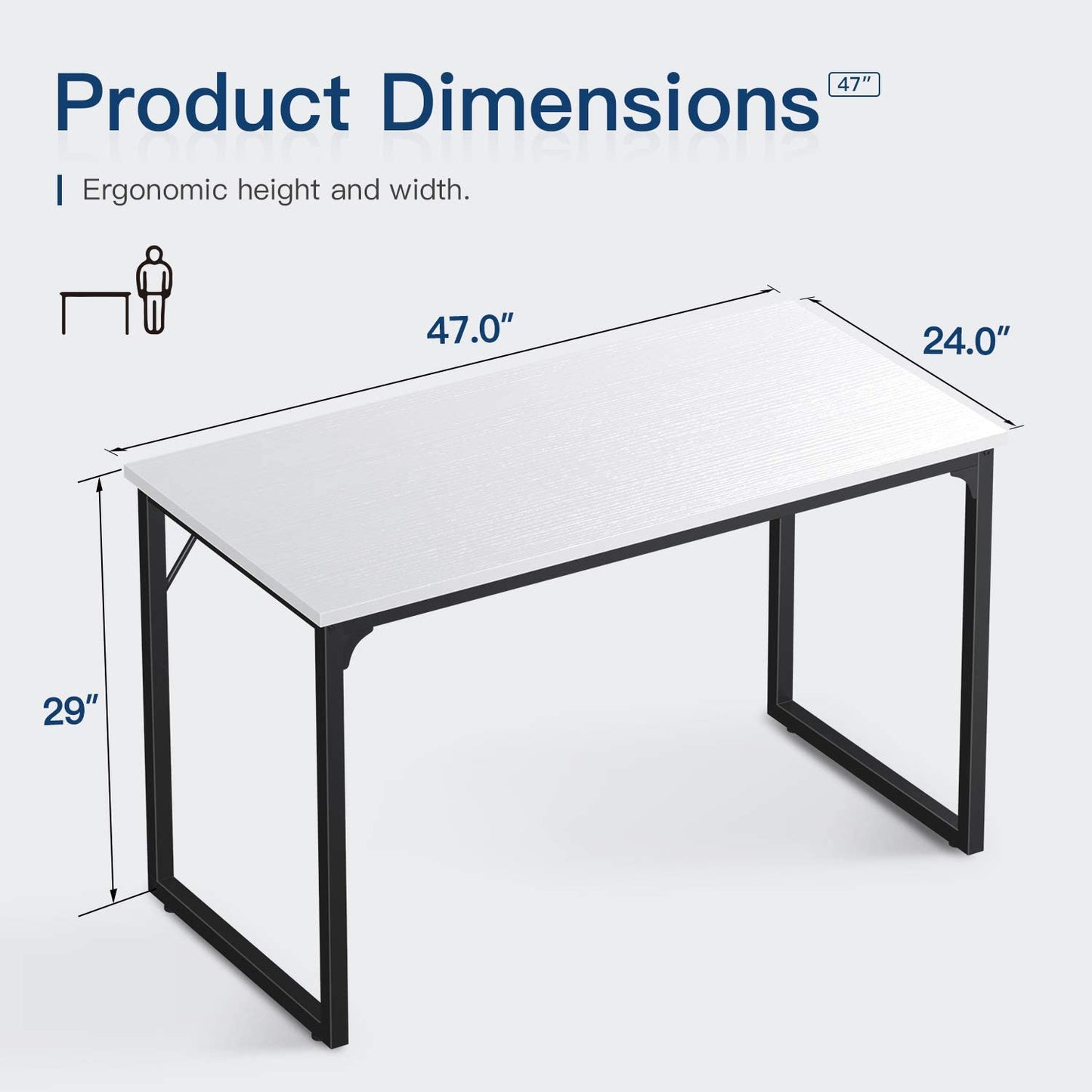 Study Table : 31 inch Study table for Small Space