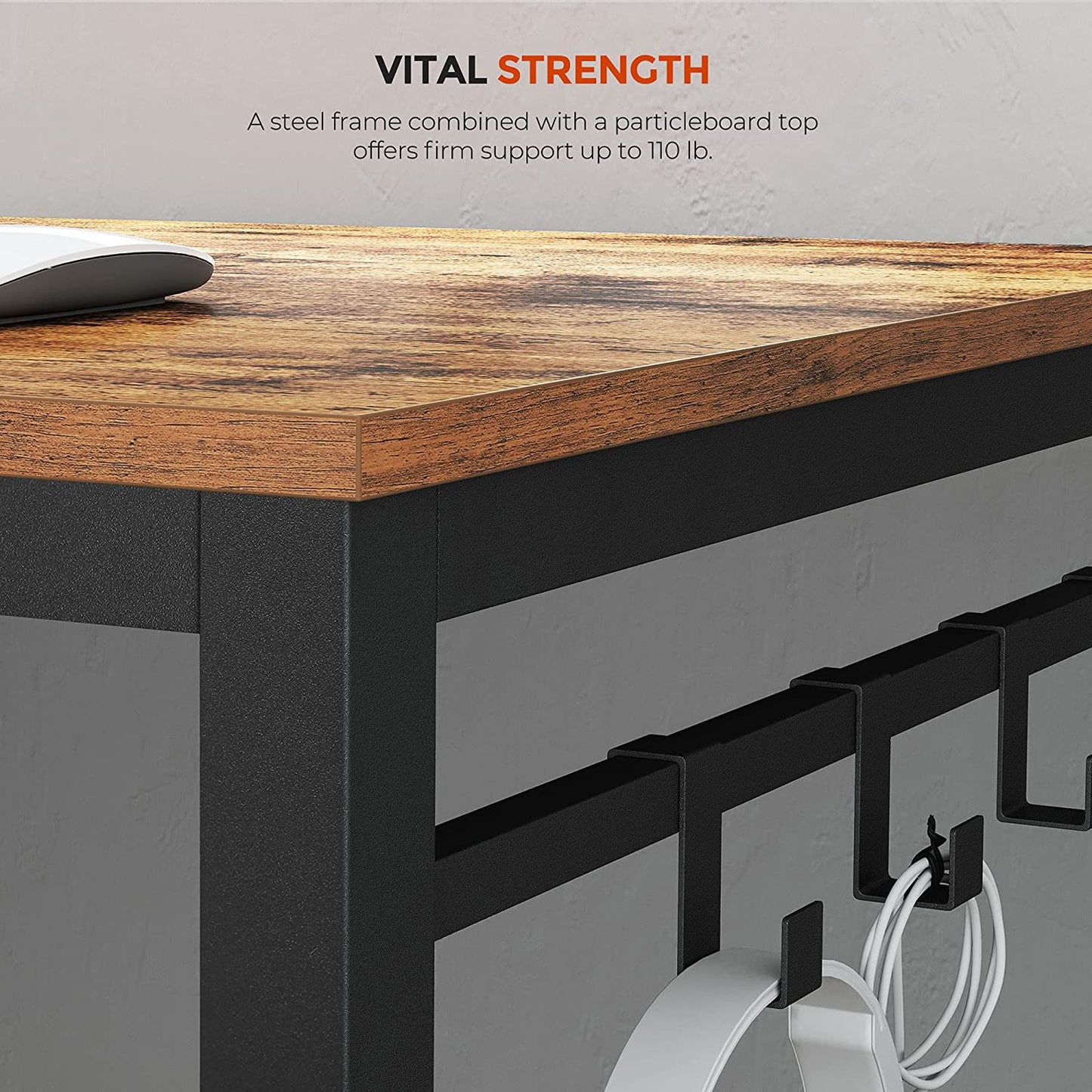Study Table : 47 Inch Office Study Table, Work from Home